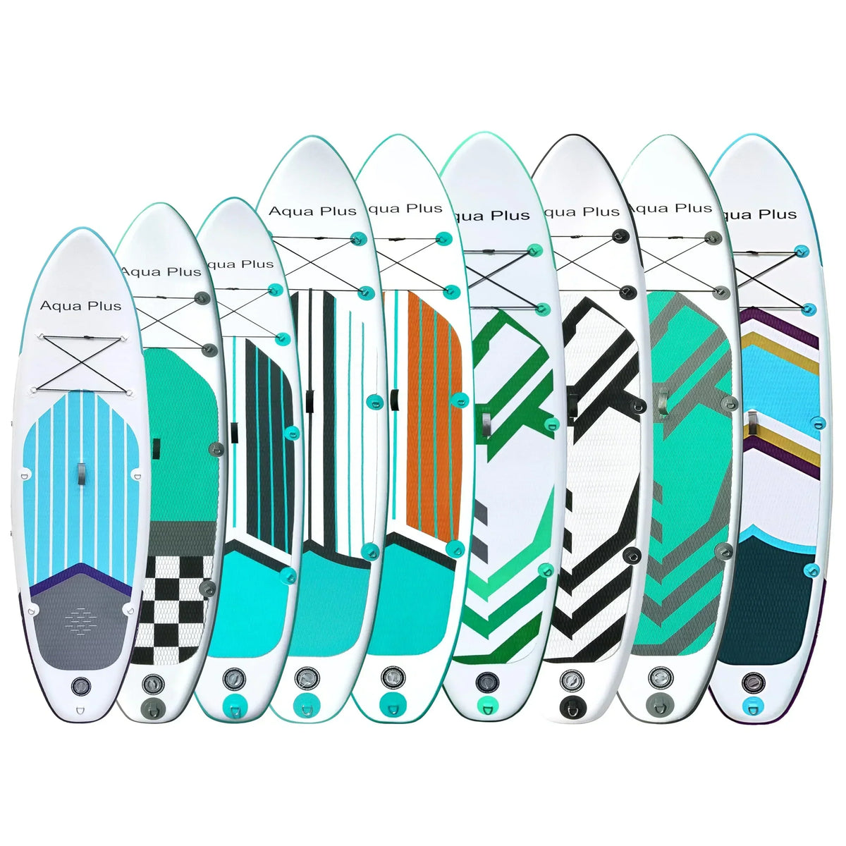 2025 Aqua Plus SUP Inflable – Grosor 15 cm, para Todos los Niveles, Tabla de Paddle Surf, ISUP con Bomba y Bolsa de Viaje, Adolescente/Adulto