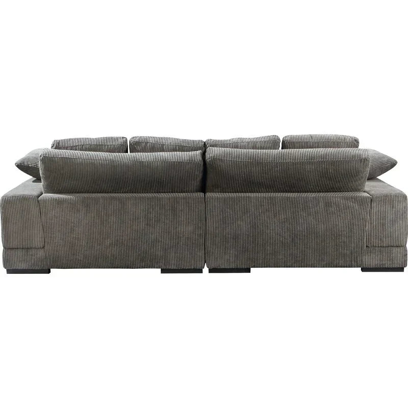 106′′ Wide Reversible Sofa & Chaise