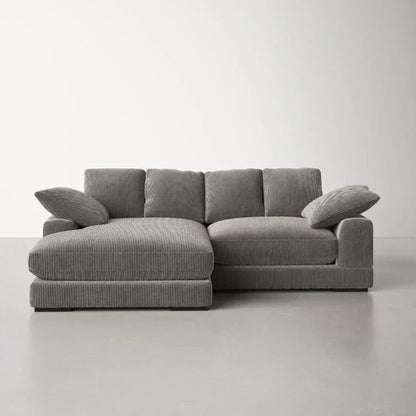 106′′ Wide Reversible Sofa & Chaise