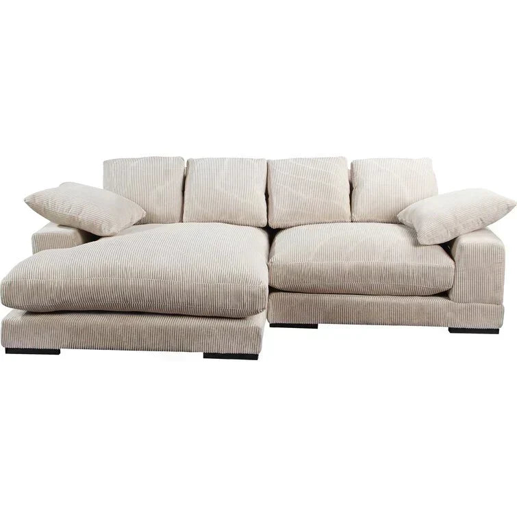 106′′ Wide Reversible Sofa & Chaise